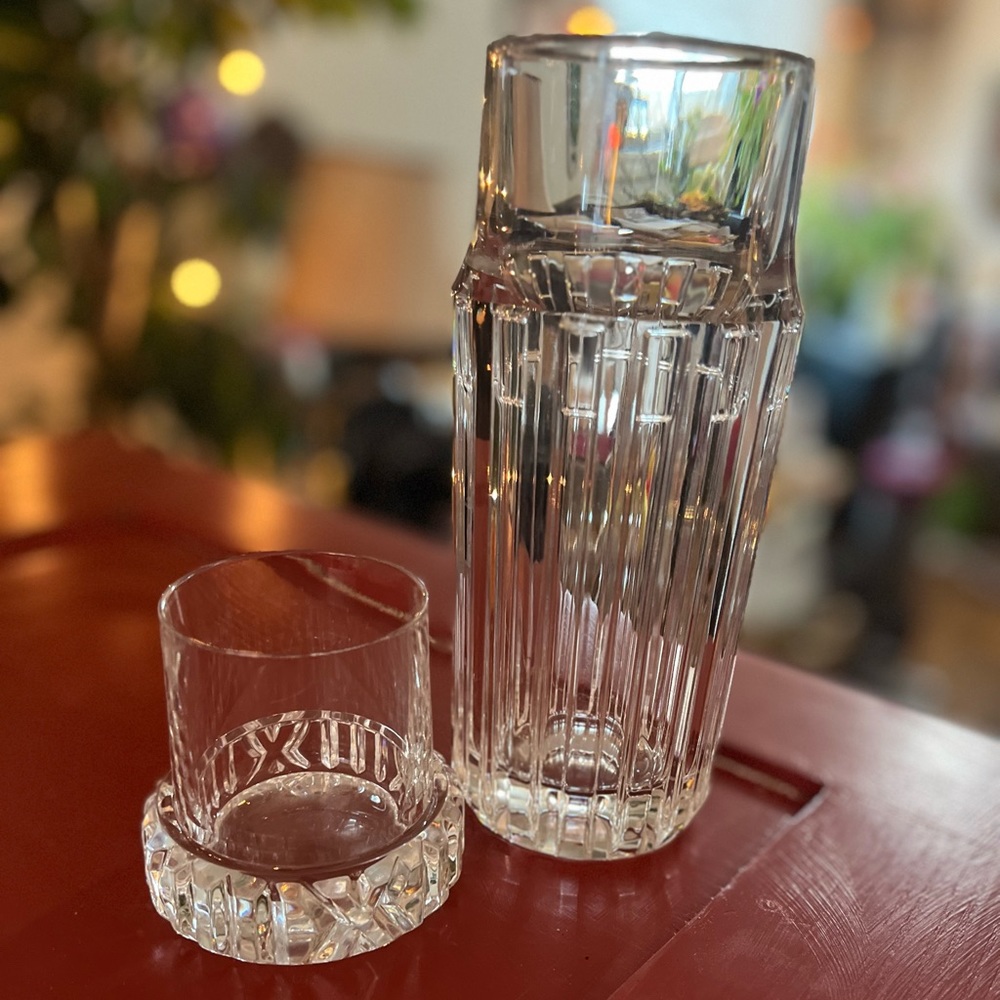 Tiffanys Atlas Numeric vintage decanter and glass set - Picture 8 of 8
